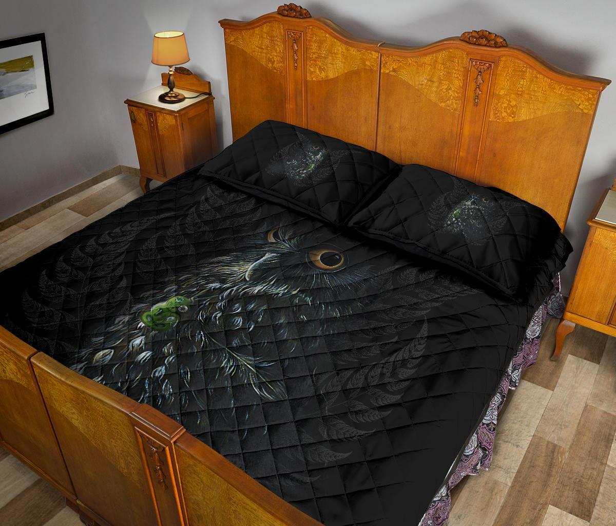 maori-morepork-quilt-bed-set