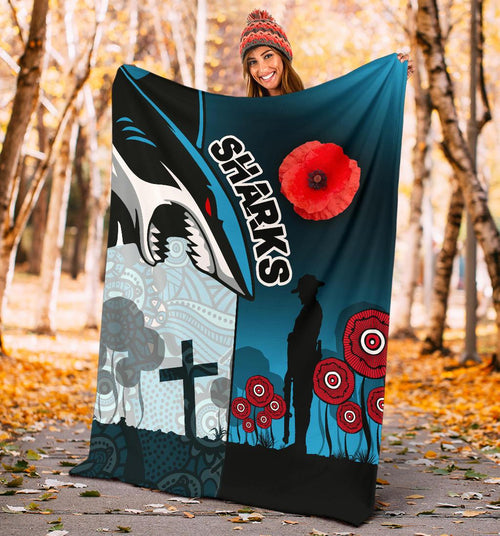 sharks-premium-blanket-cronulla-anzac-day