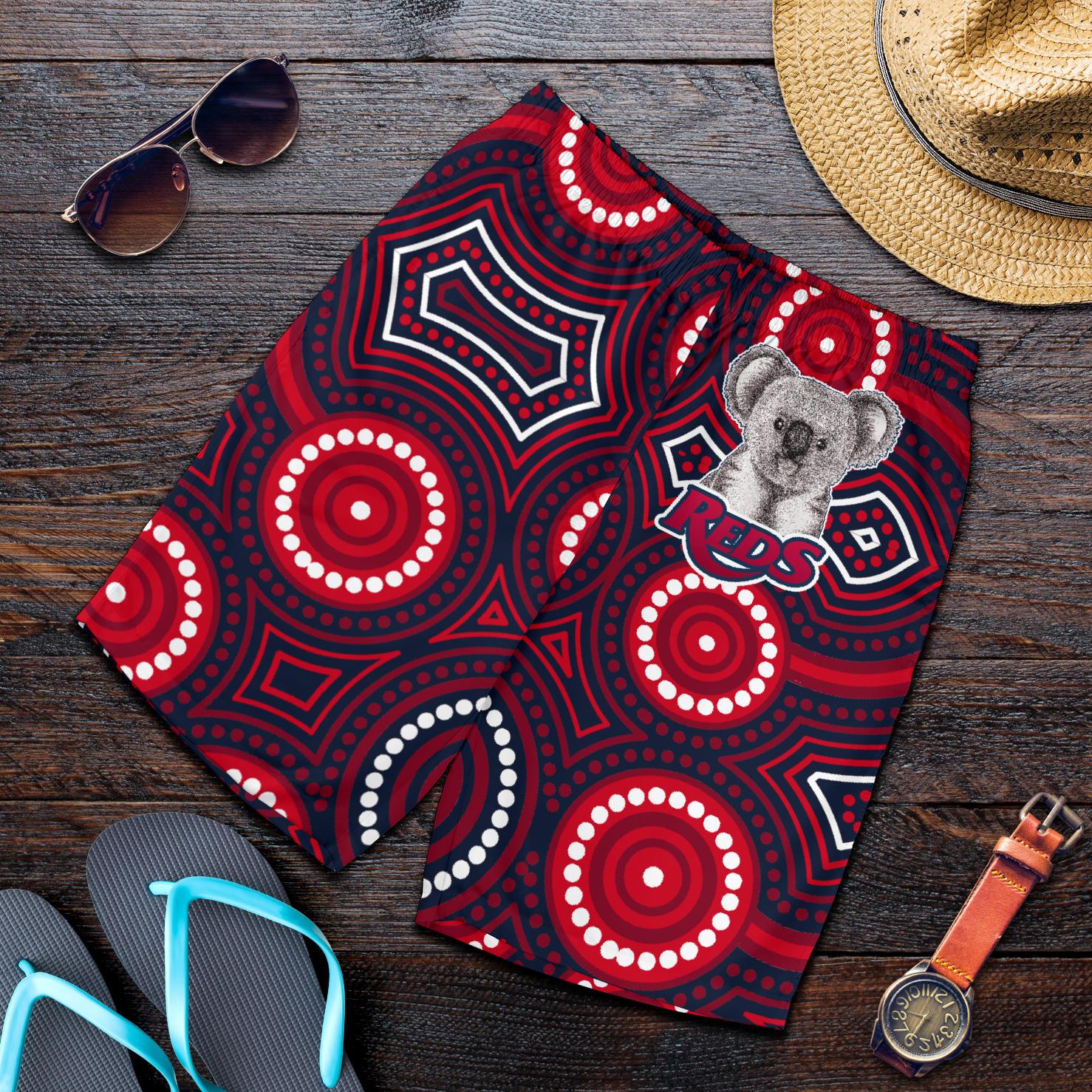 reds-rugby-australian-men-shorts-simple-indigenous-queensland