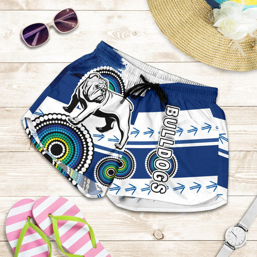 Bulldogs Women Shorts Special Indigenous - Vibe Hoodie