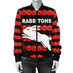 south-sydney-rabbitohs-womens-bomber-jacket-anzac-day-poppy-flower-vibes
