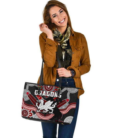 dragons-large-leather-tote-bag-st-george-indigenous-black