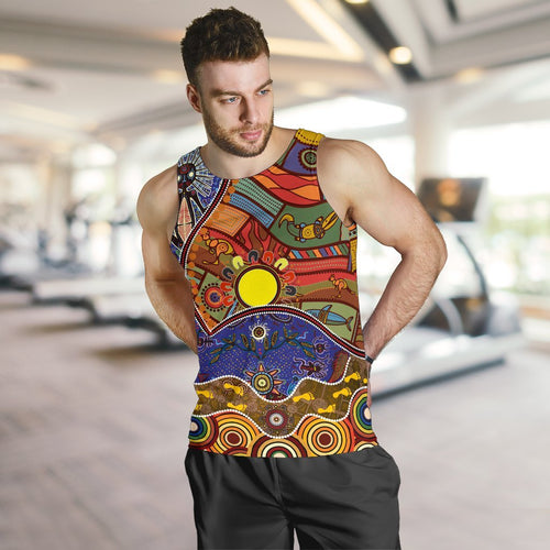 mens-tank-top-shaman-people-and-animals