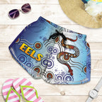 Parramatta Women Shorts Eels Simple Indigenous - Vibe Hoodie