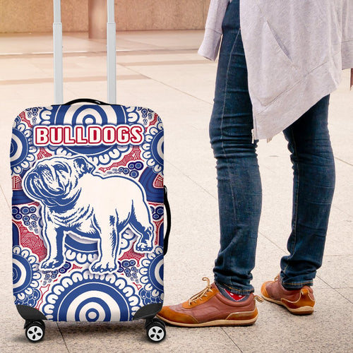 western-luggage-covers-bulldogs-simple-indigenous