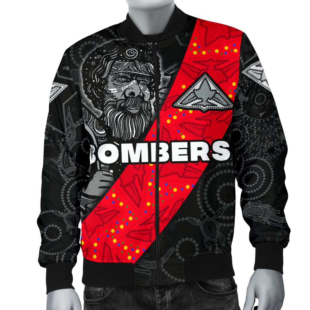 custom-personalised-bombers-naidoc-week-mens-bomber-jacket-essendon-ingenious-spesial-version-custom-text-and-number-1