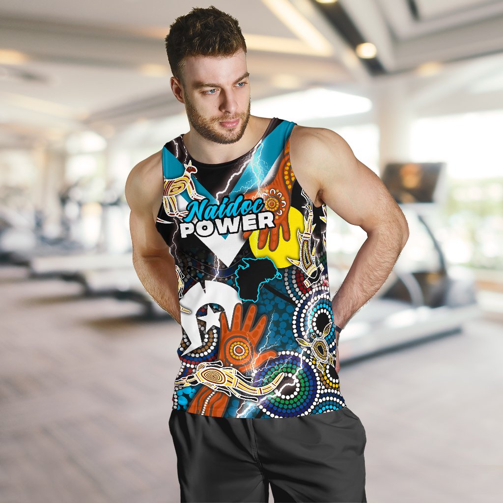 custom-personalised-power-naidoc-week-mens-tank-top-adelaide-special-version-custom-text-and-number
