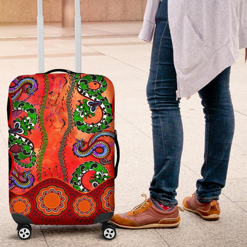 aboriginal-luggage-covers-aussie-indigenous-patterns-orange