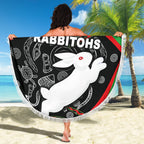 rabbitohs-beach-blanket-indigenous-mystery-vibes