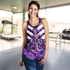 Fremantle Women Racerback Tank Dockers Indigenous Freo - Vibe Hoodie