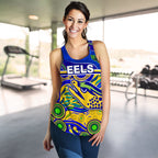 Eels Indigenous Special Women Racerback Tank Version Gold - Vibe Hoodie