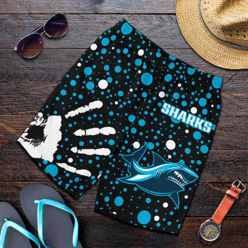 sharks-indigenous-mens-shorts-minimalism-version