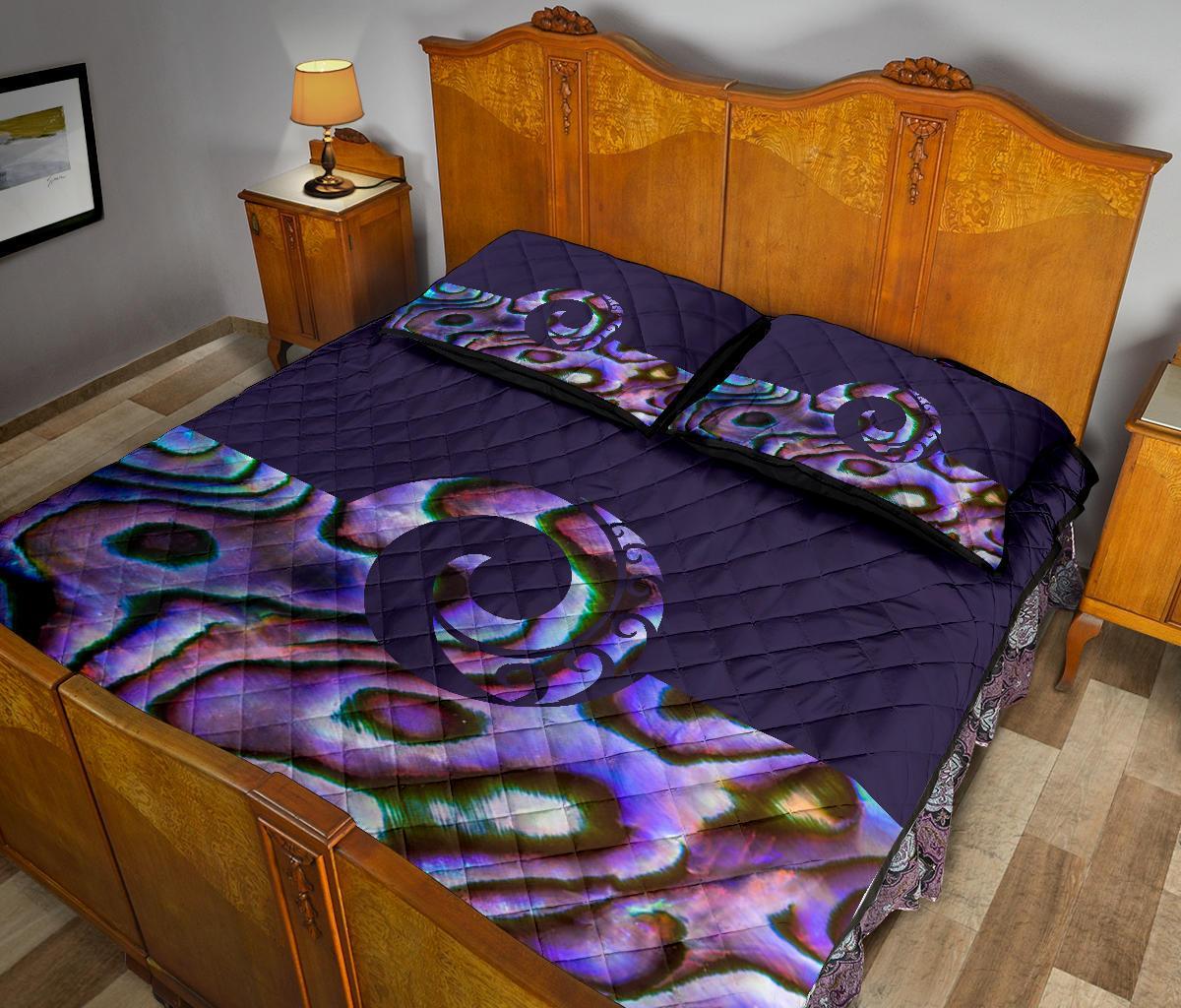 new-zealand-quilt-bed-set-koru-paua-shell-quilt-and-pillow-cover-1