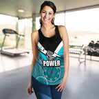 Port Adelaide Women's Racerback Tank Power - Vibe Hoodie