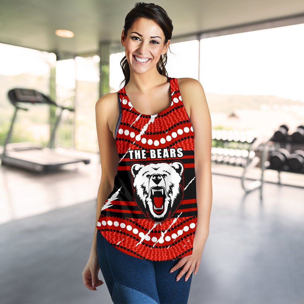Bears Women Racerback Tank North Sydney Only - Vibe Hoodie