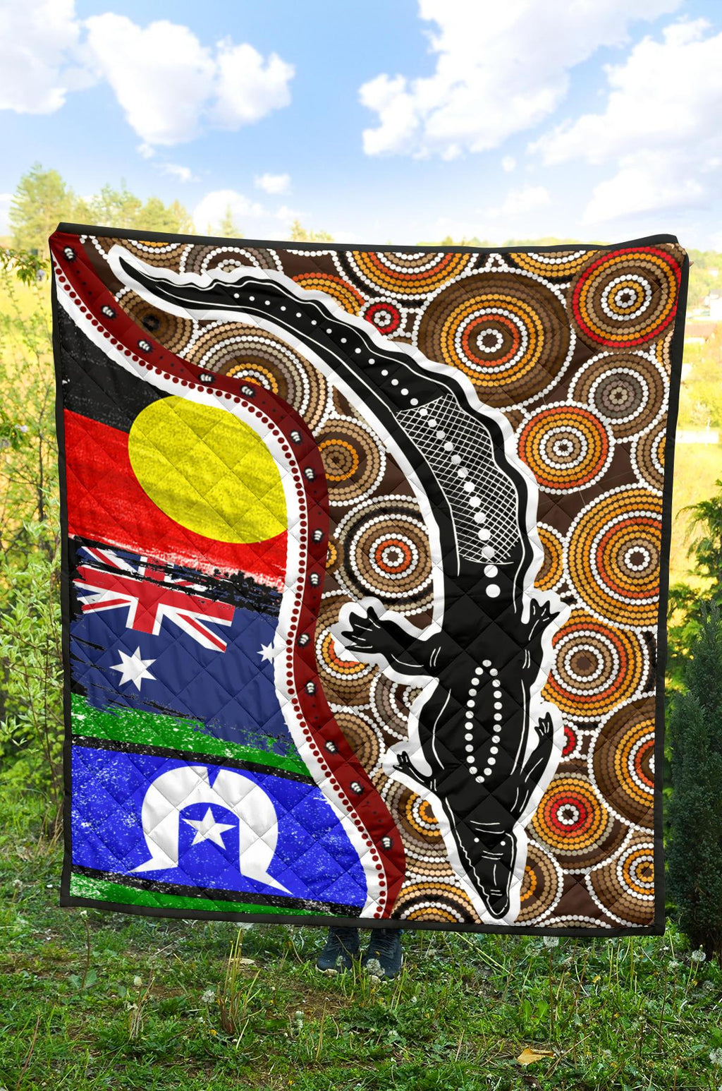 1saustralia-premium-quilt-australian-aboriginal-crocodile-with-naidoc-flags