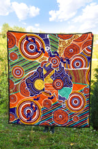 aboriginal-premium-quilt-australian-map-dot-painting