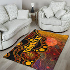 custom-text-aboriginal-area-rug-australia-indigenous-flag-circle-dot-painting-art-golden