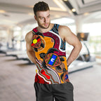 mens-tank-top-australia-aboriginal-dots-with-turtle-and-naidoc-flags