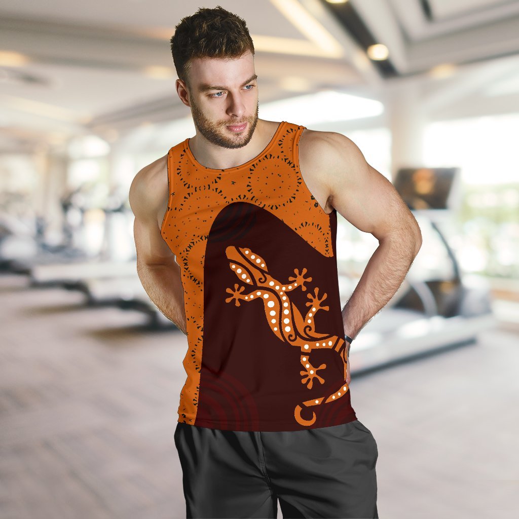 aboriginal-mens-tank-top-lizard-in-aboriginal-dreaming