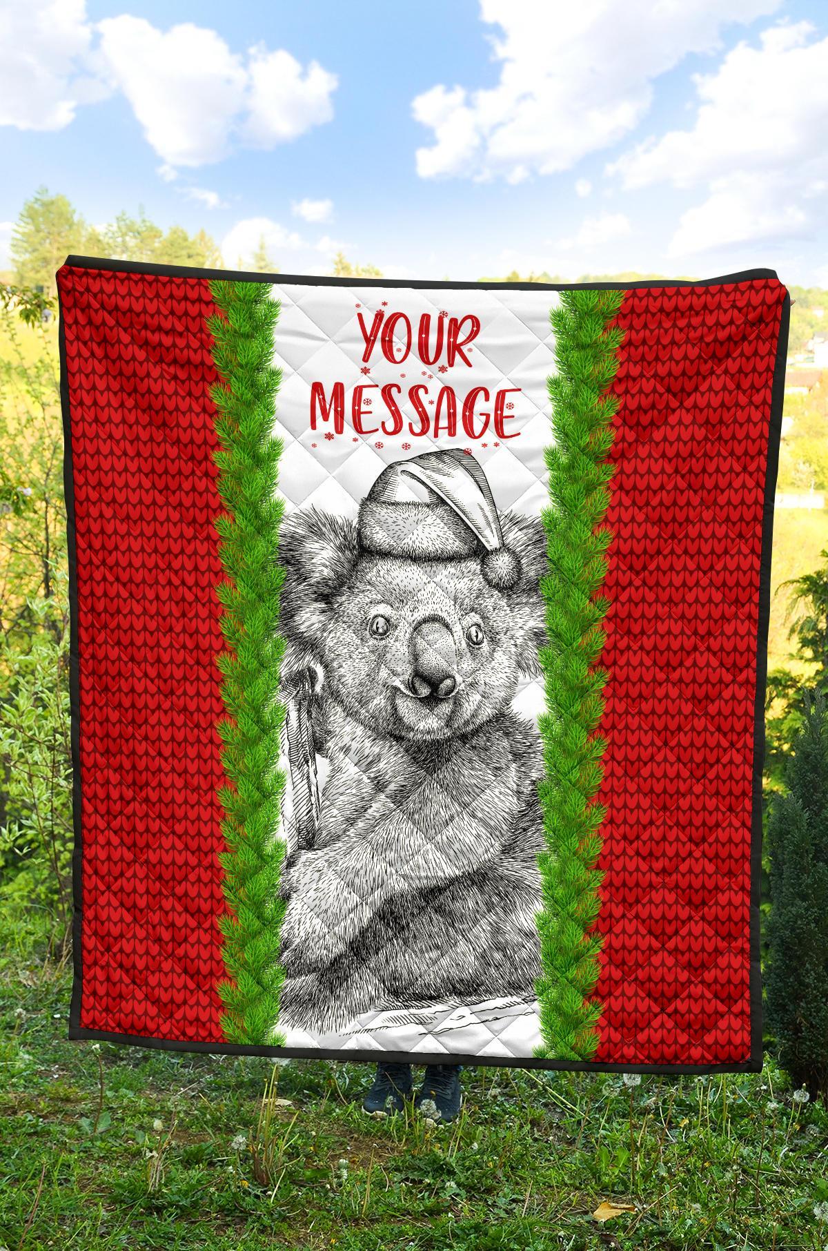 custom-christmas-premium-quilt-merry-christmas-koala