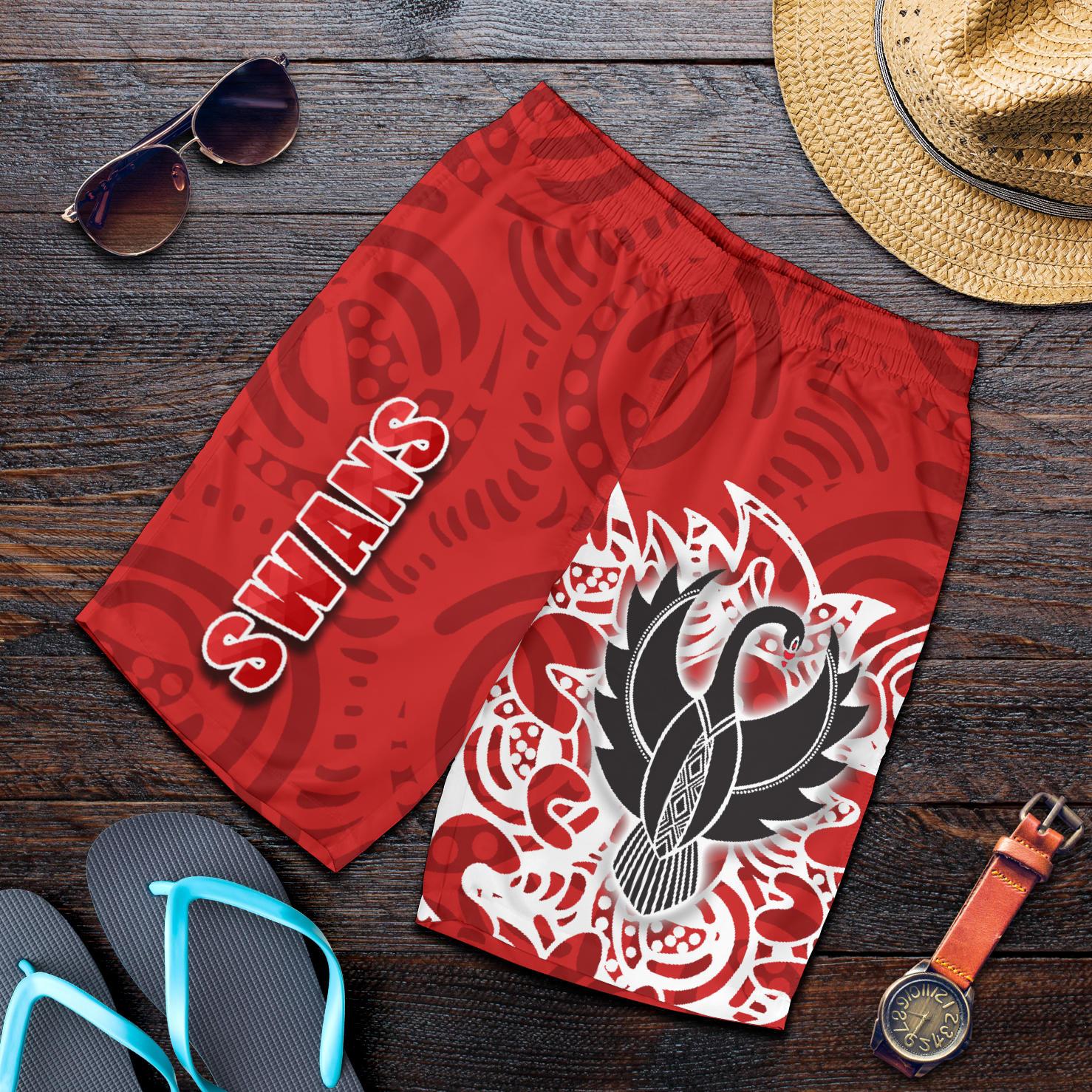 sydney-men-shorts-simple-indigenous-swans