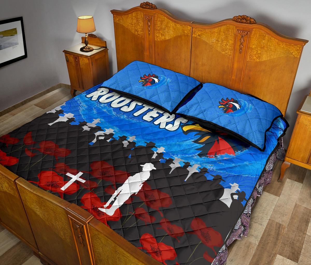 sydney-roosters-quilt-bed-set-prairie-style