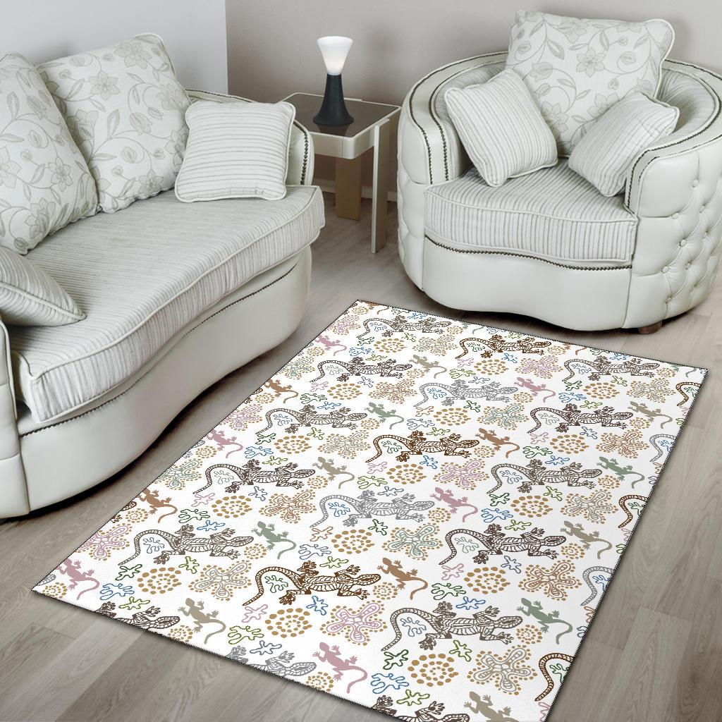 area-rug-aboriginal-dot-painting-rug-lizard