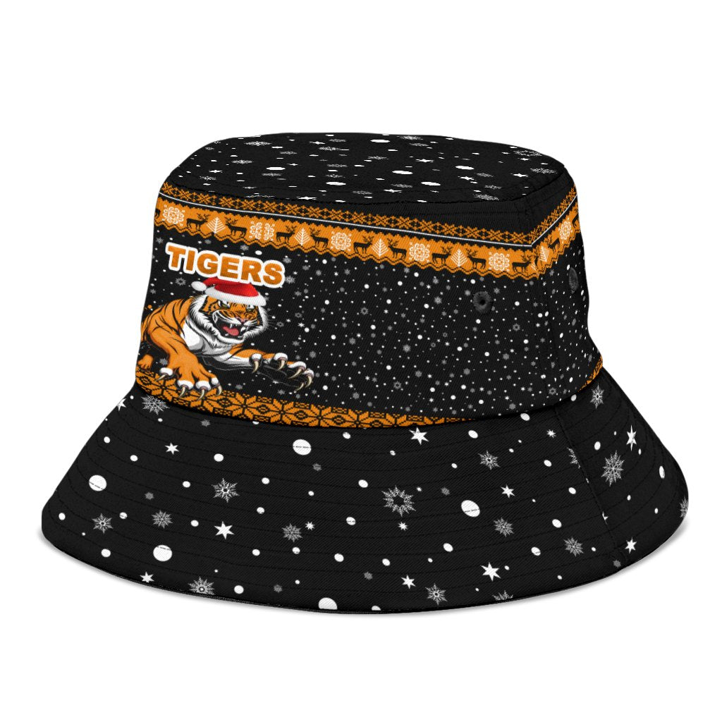 wests-christmas-bucket-hat-tigers-unique-vibes-black