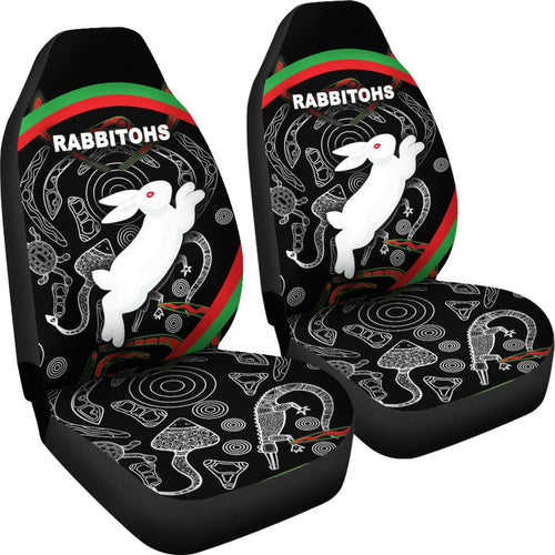rabbitohs-car-seat-covers-indigenous-mystery-vibes