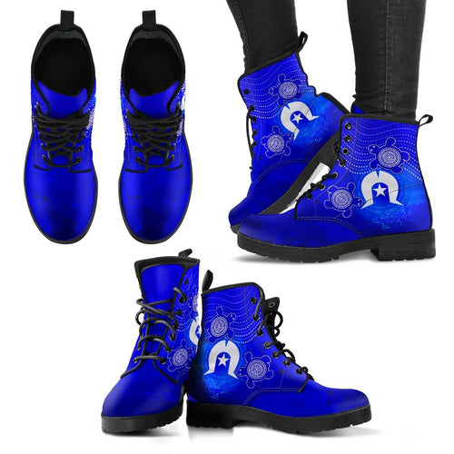 torres-strait-islanders-leather-boots-torres-symbol-with-aboriginal-turtle