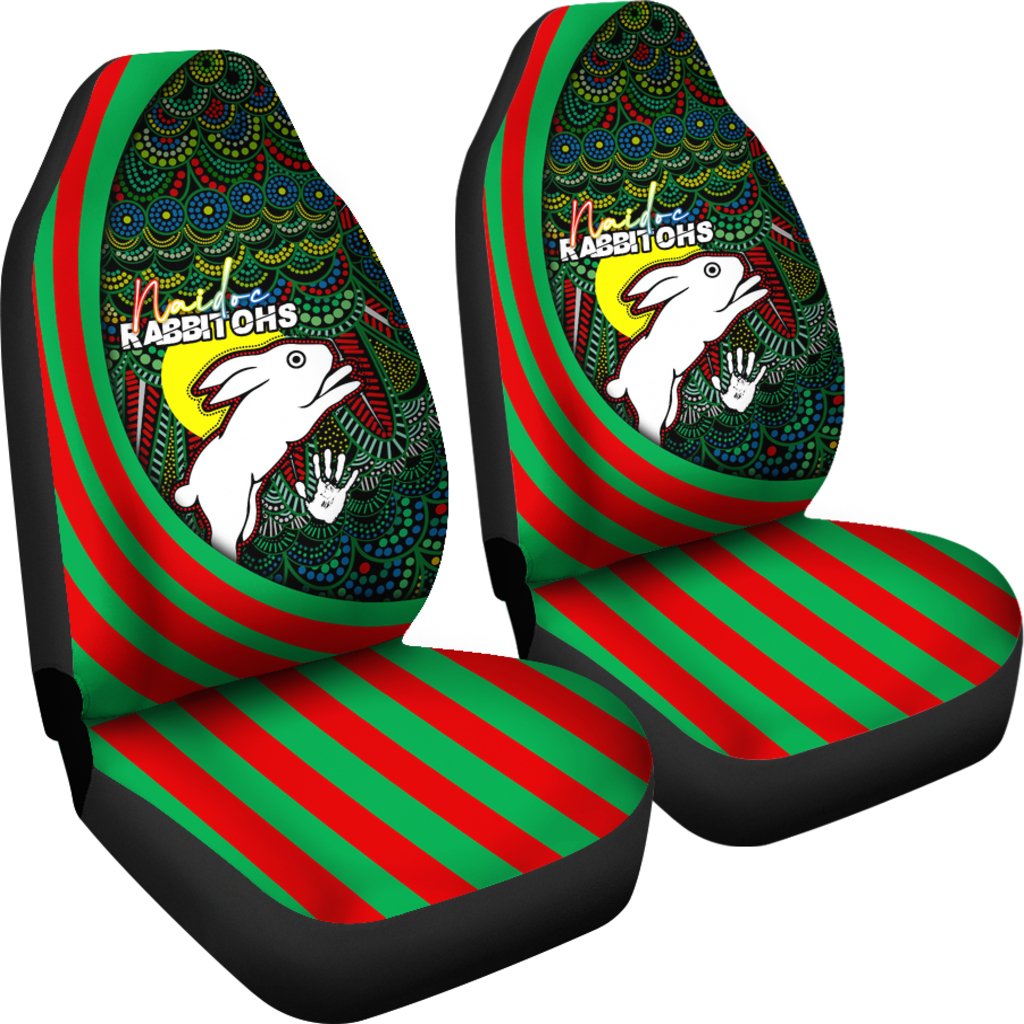 rabbitohs-naidoc-week-car-seat-covers-indigenous-version-special