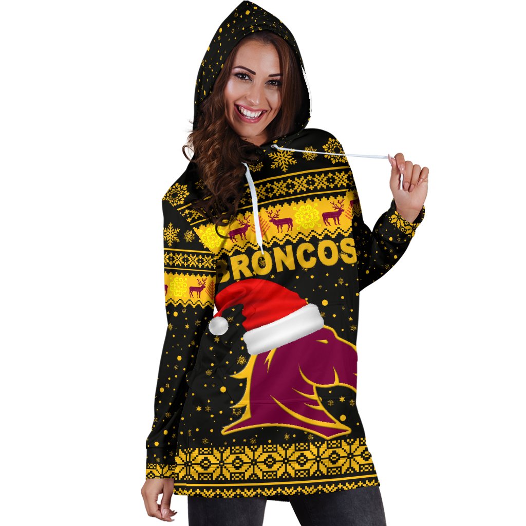 brisbane-women-hoodie-dress-broncos-christmas-unique-vibes-black