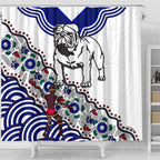 bulldogs-shower-curtain-indigenous
