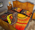 1saustralia-quilt-bed-set-australian-aboriginal-dot-painting-sun-and-lizard