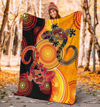 aboriginal-premium-blanket-couple-aboriginal-lizards