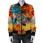 aboriginal-womens-bomber-jacket-turtle-indigenous-art