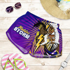 Storm Naidoc Week All Over Print Women's Shorts Indigenous Style - Vibe Hoodie