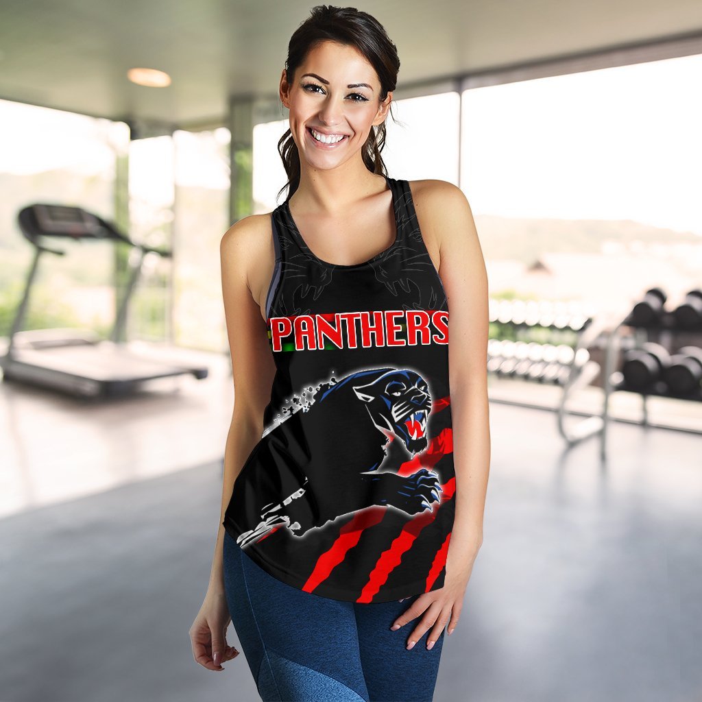 Panthers Women's Racerback Tank Claws - Vibe Hoodie