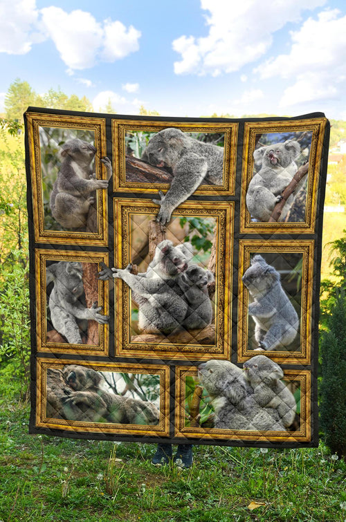 premium-quilt-koala-quilt-3d-frame