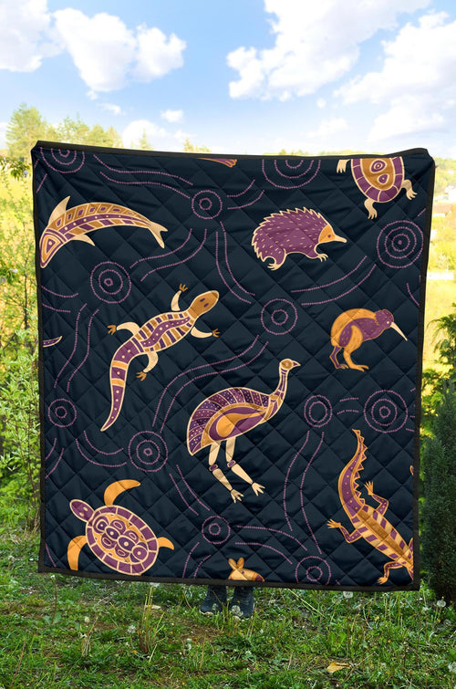 premium-quilt-indigenous-animals-patterns