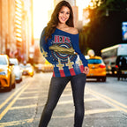 Newcastle Women Off Shoulder Sweater The Jets - Vibe Hoodie
