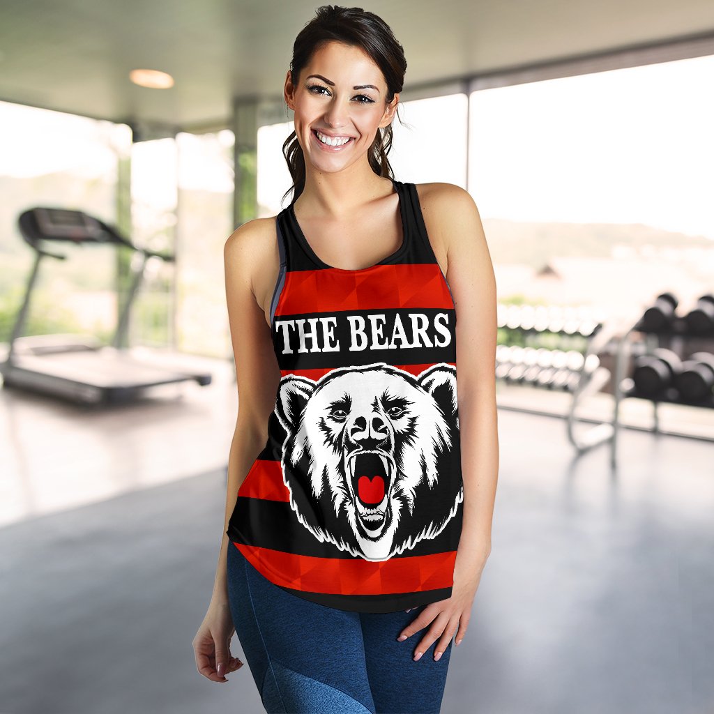 North Sydney Women Racerback Tank The Bears Simple Style - Vibe Hoodie