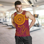 aboriginal-mens-tank-top-aboriginal-snake-and-alligator