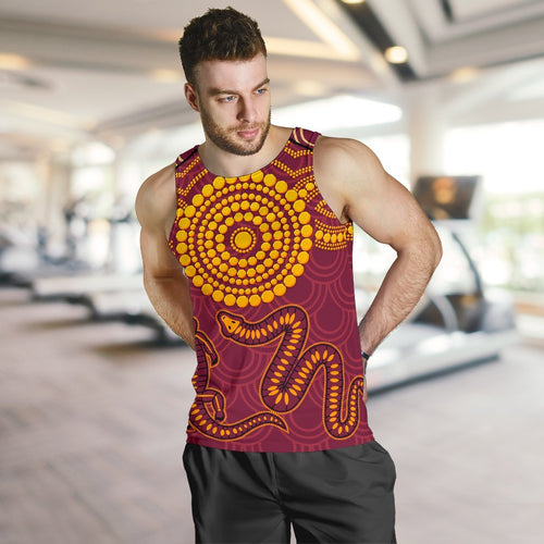 aboriginal-mens-tank-top-aboriginal-snake-and-alligator