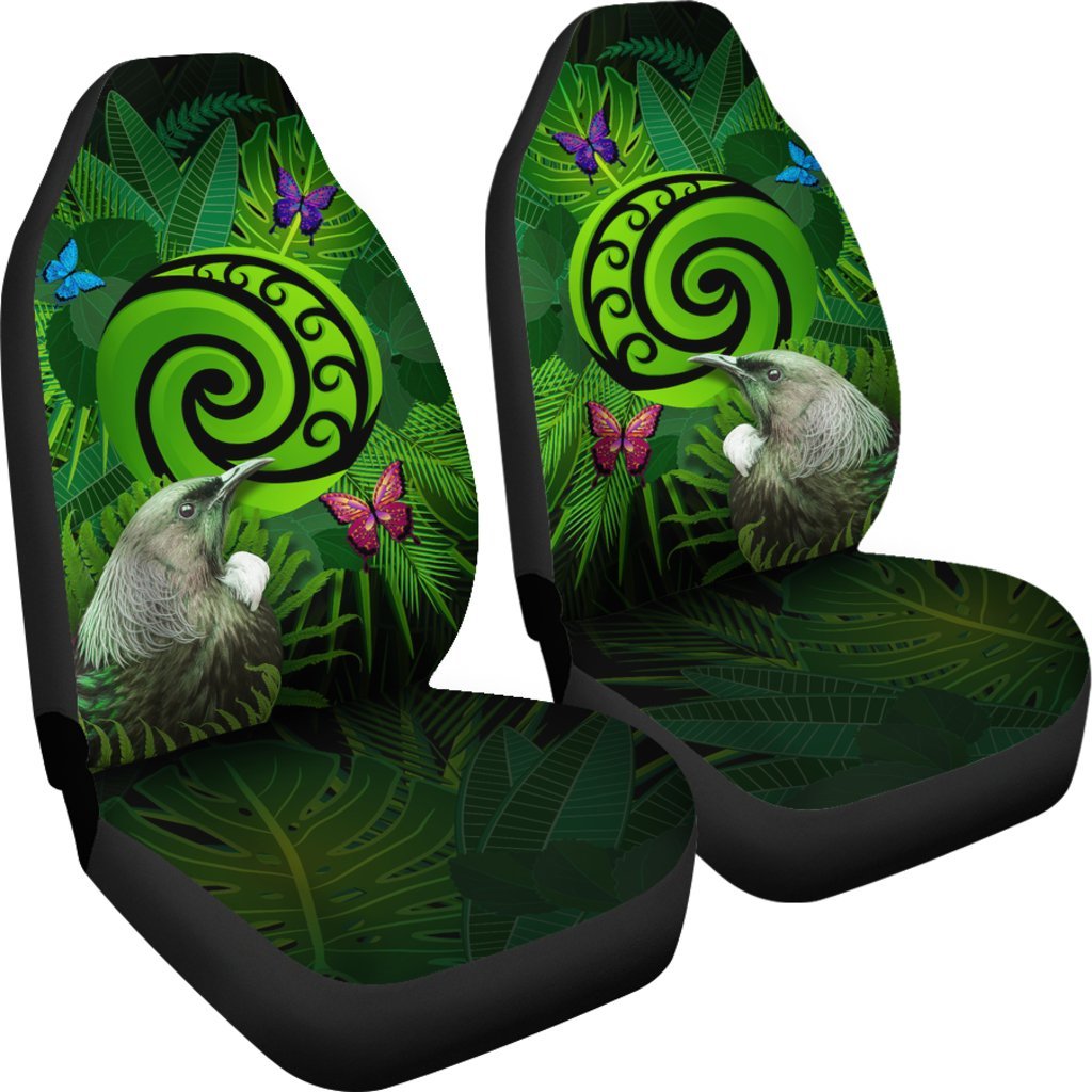 new-zealand-car-seat-covers-koru-fern-mix-tui-bird-tropical-floral