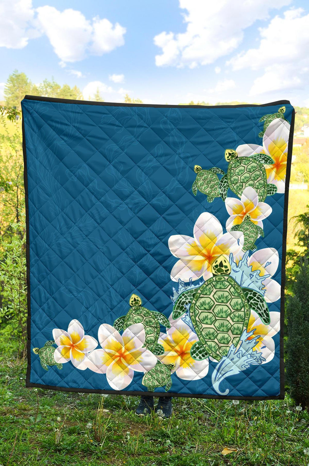 plumeria-sea-turtle-premium-quilt