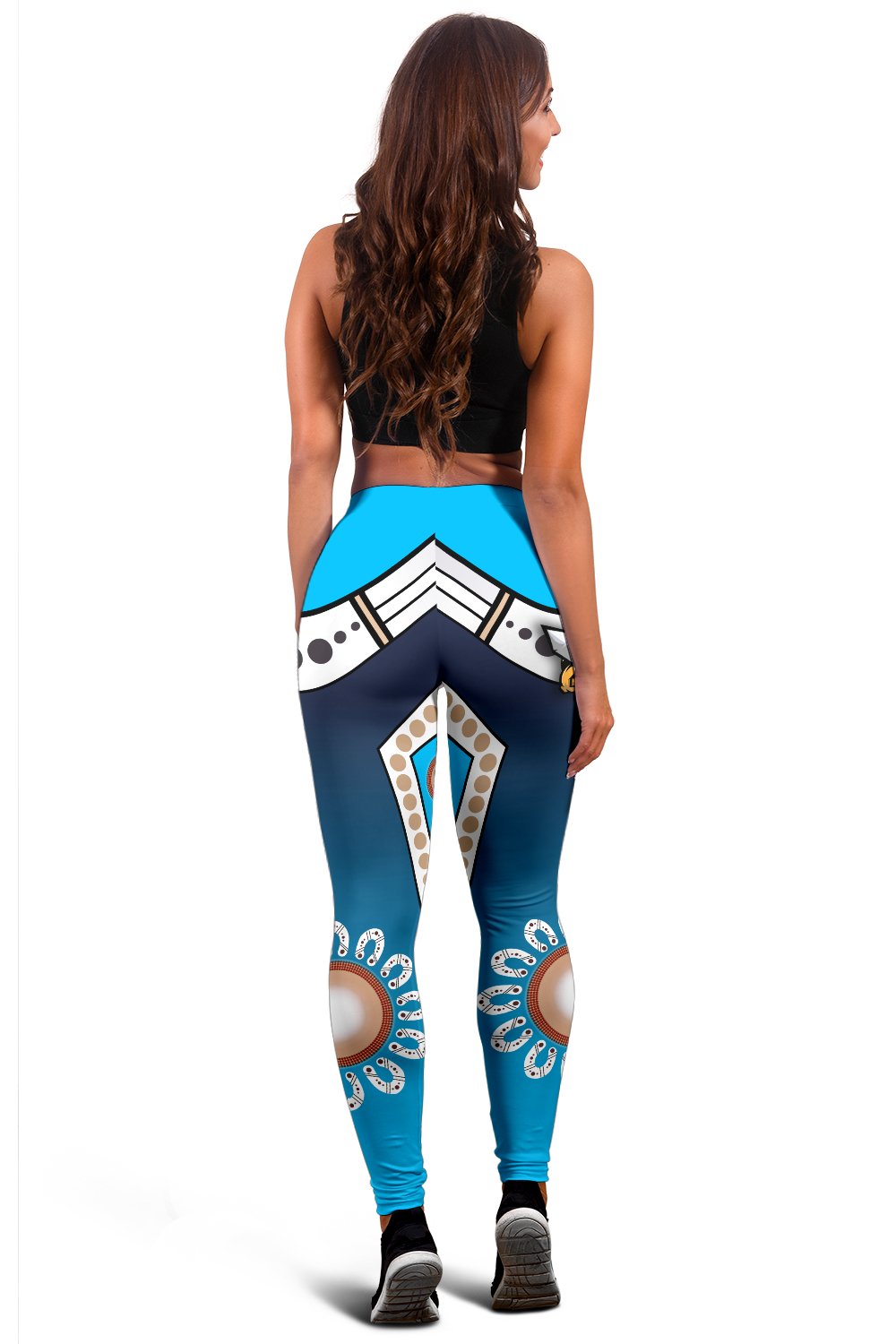 gold-coast-women-leggings-titans-gladiator-simple-indigenous