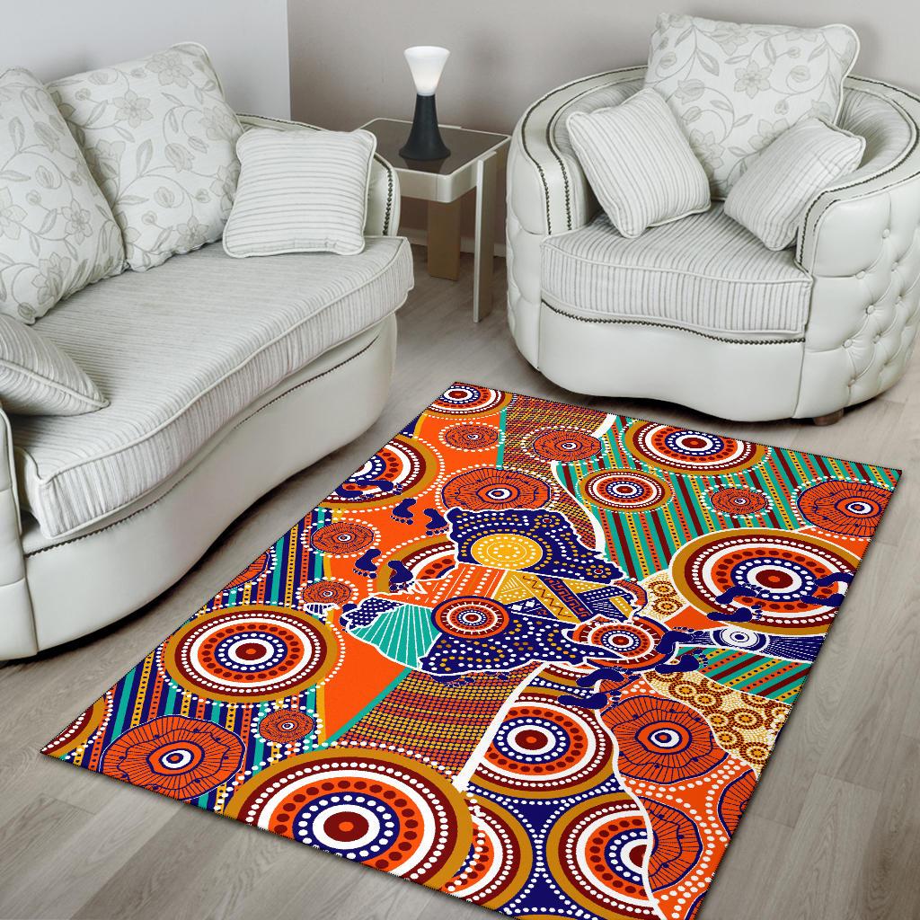 aboriginal-area-rug-australian-map-dot-painting