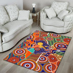aboriginal-area-rug-australian-map-dot-painting